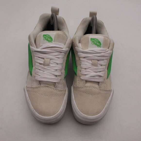 Vans Knu Stack Women's 8 Men's 6.5 Casual Platform Festival Sneakers Gray Green - Picture 2 of 10